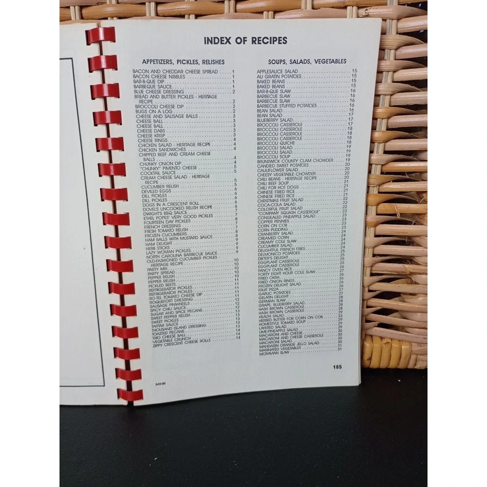 Fairview‎ United Methodist Church Cookbook Thomasville, NC 1990 Vintage Local